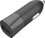 Chargeur voiture USB A 2.4A rapide et intelligent Noir Bigben