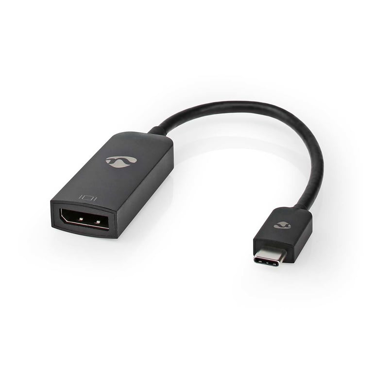Nedis CCGB64353BK02 câble vidéo et adaptateur 0 2 USB Type C DisplayPort Neuf - vue 2