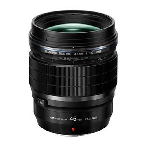 Objectif à Focale fixe Om System .Zuiko Digital ED 45 mm f1.2 Pro - vue 3