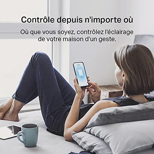Interrupteur intelligent double encastré Tp Link Tapo S220 Neuf - vue 2