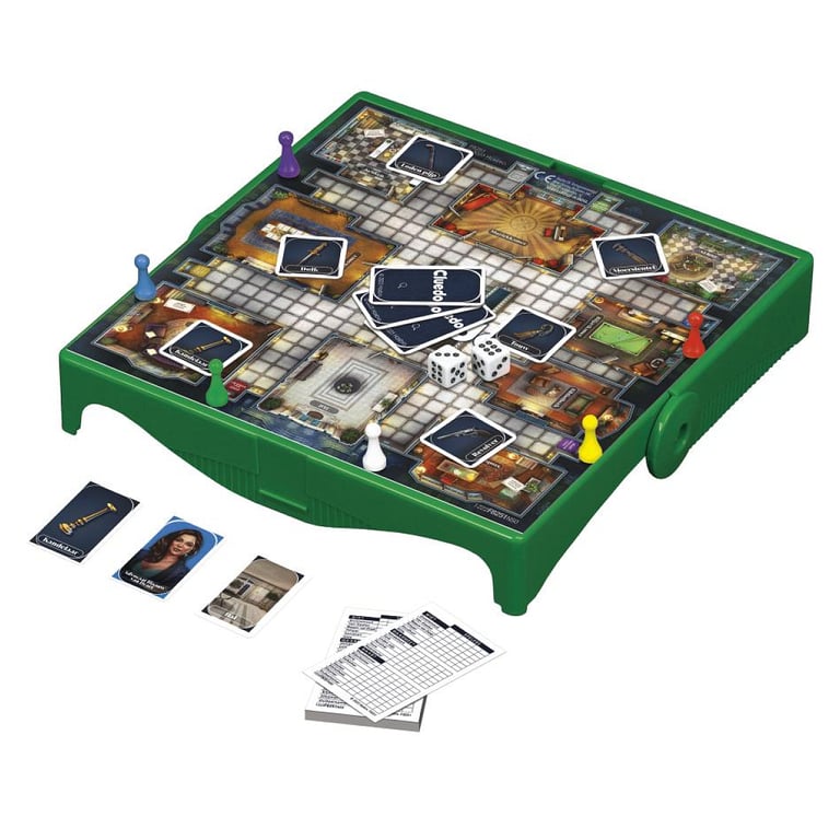 Hasbro Gaming Cluedo édition Voyage Jeu de société de Voyage pour 3 à 6 Joueurs Jeu de mystère dès Filles et Garçons - vue 4