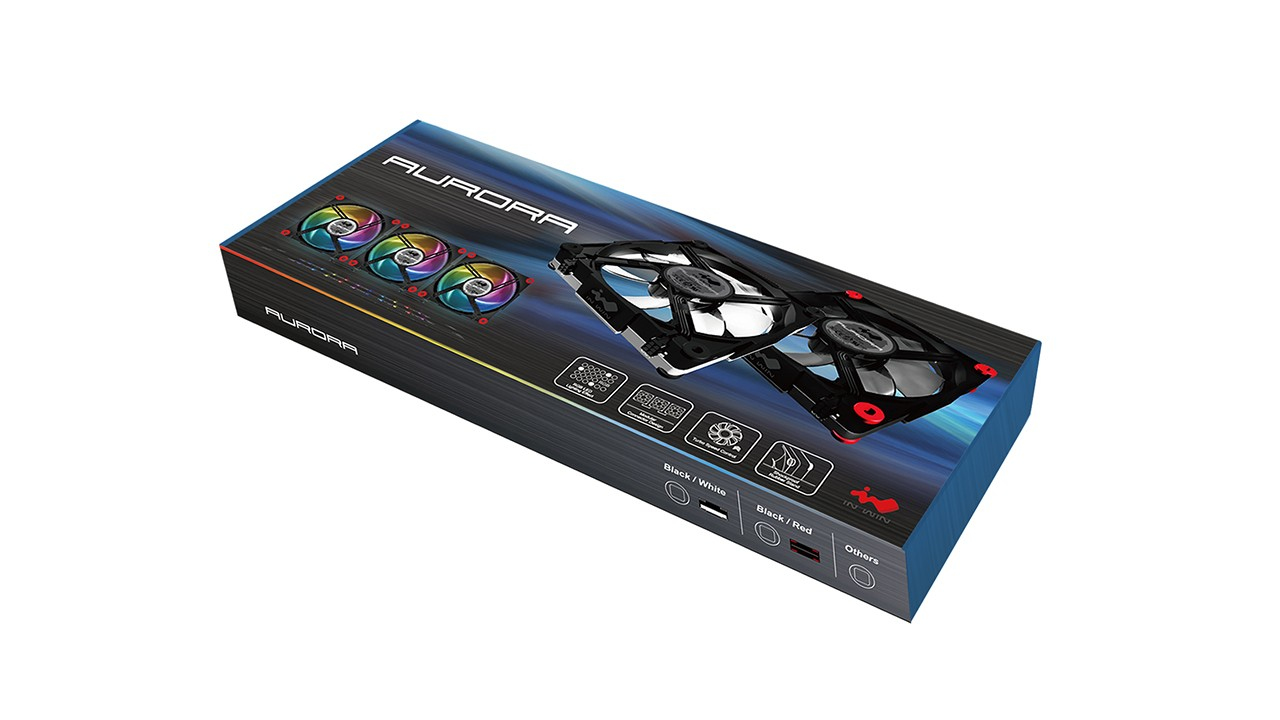 In Win AURORA Boitier PC Ventilateur 12 cm 1 pièce Neuf - vue 5