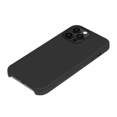 Funda de gel de silicona suave para Apple iPhone 13 Pro Max, negro satinado