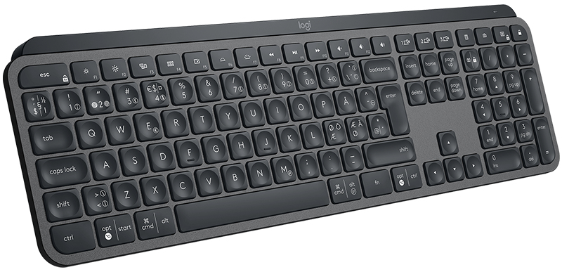 Logitech MX Keys clavier Universel RF sans fil + Bluetooth QWERTY Nordique Neuf - vue 3