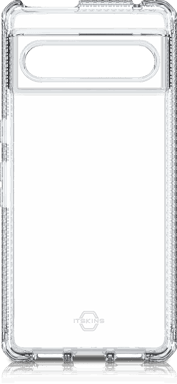 Google Pixel 7Pro Spectrum Clear R 100% plastica riciclata Clear Itskins guscio rigido rinforzato