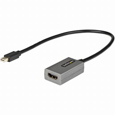 StarTech.com Adaptador Mini DisplayPort a HDMI - 1080p - Monitor/pantalla mDP 1.2 a HDMI - Dongle Convertidor Mini DP a HDMI - Cable de 30cm - Versión