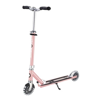 Trottinette Flow Element Lights avec Finition Chromée et Détails Roses