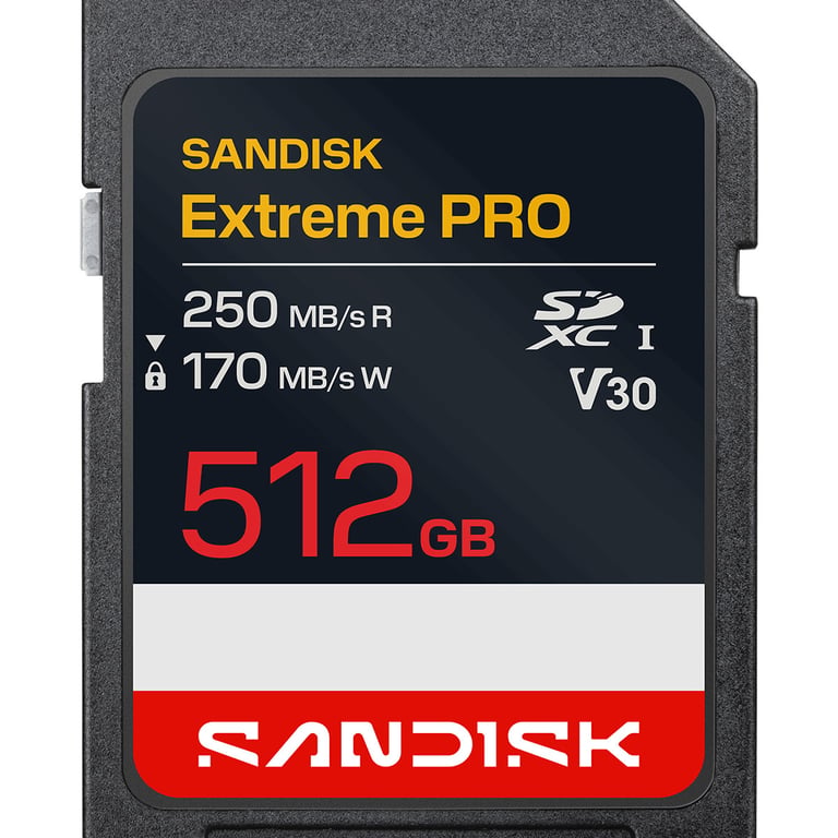 SANDISK Extreme Pro Carte SD UHS I de Jusqu’à 250 Mo/ en Lecture et Jusqu’à 170 Mo/ en écriture vidéo 4K UHD U3 V30 Memory Zone App - vue 2