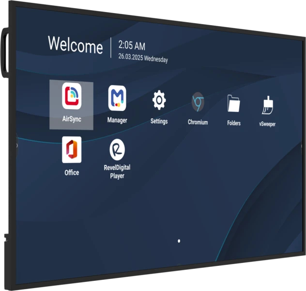 Écran PC Viewsonic CDE6531 1C 65 UltraHD 4K 60Hz LCD Direct LED Wifi Android 14 - vue 3
