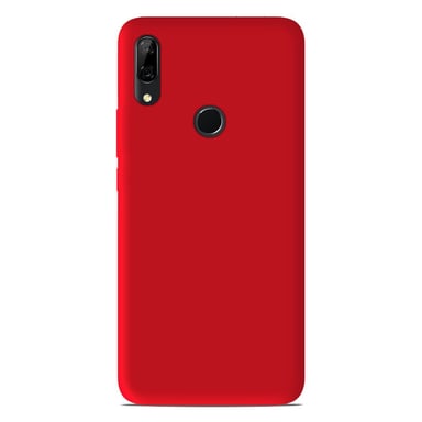 Coque silicone unie Mat Rouge compatible Huawei P Smart Z