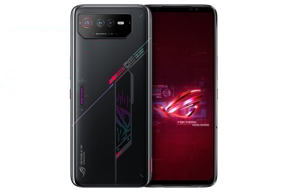 Asus ROG Phone 6 Negro (12 GB / 256 GB) Smartphone 5G-LTE Dual SIM - Snapdragon 8+ Gen 1 - RAM 12 GB - 6.78'' AMOLED táctil FHD+ 1080 x 24000 - 256 GB - NFC/Bluetooth 5.2 - 6000 mAh - Android 12