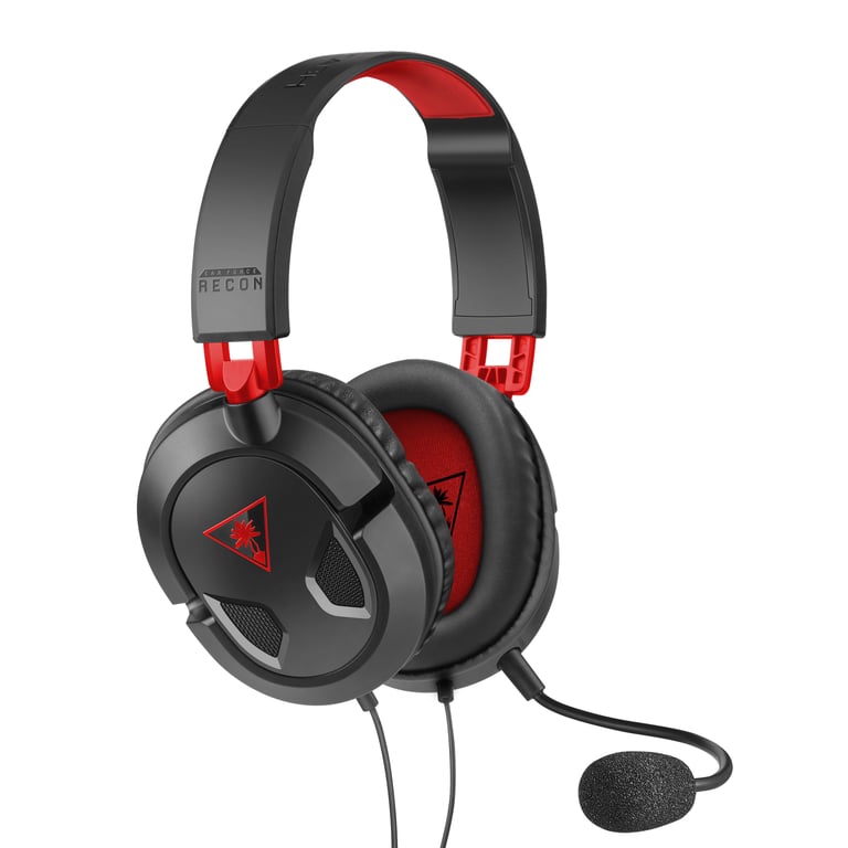 Turtle Beach Recon 50 Casque Avec fil Arceau Jouer Noir, Rouge - Neuf
