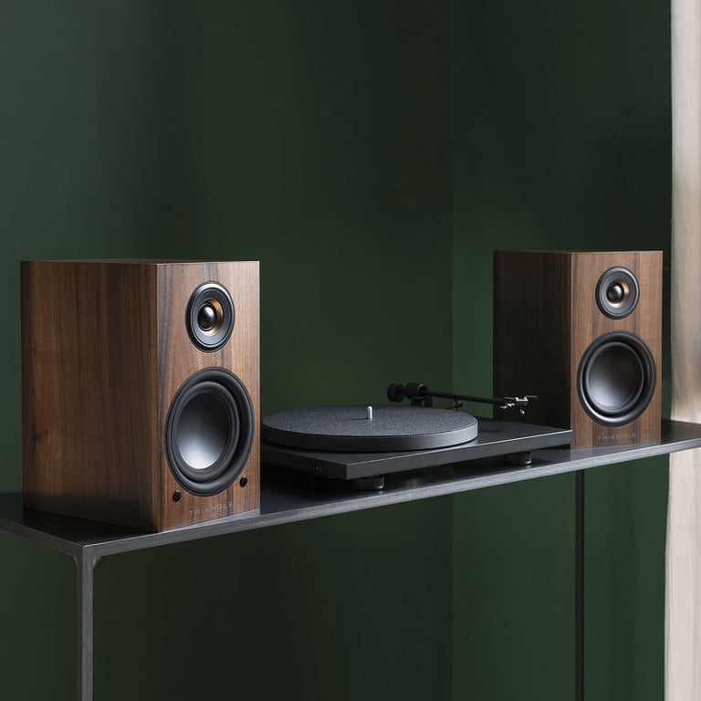 Enceintes connectées Hi Fi Triangle Elara LN01A Chataignier Vendues à la paire - vue 4