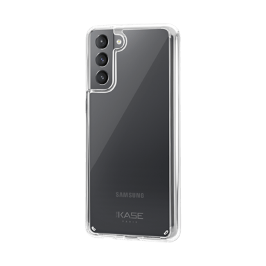 Coque hybride invisible pour Samsung Galaxy S21 5G, Transparente