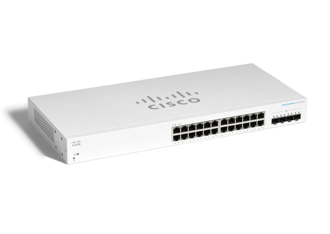 Cisco CBS220 24T 4X - vue 2