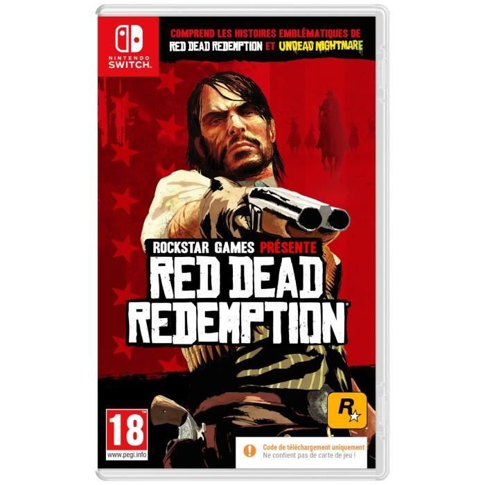 Red Dead Redemption - Jeu Nintendo Switch - Code in a box - Neuf