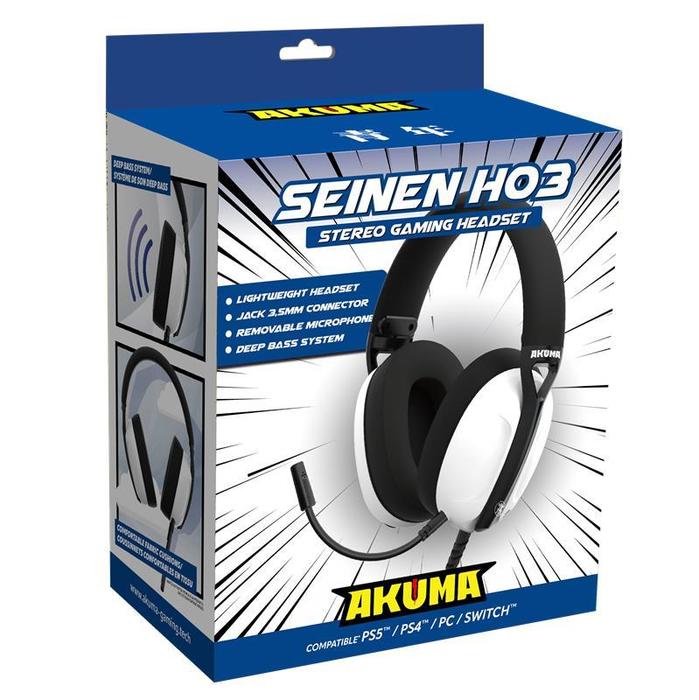 Akuma casque gaming filaire Seinen H03 pour PS5 Neuf - vue 2