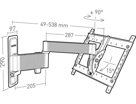 ERARD Exo 400OLEDTW3 - vue 3