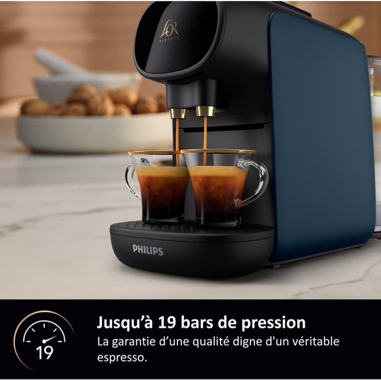 Machine à café à capsules doubles L'OR Barista Sublime avec double espresso - Neuf