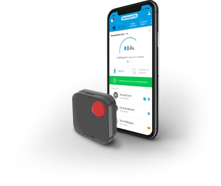 Tracker Beghelli Salvalavita Pocket GSM Personale Nero