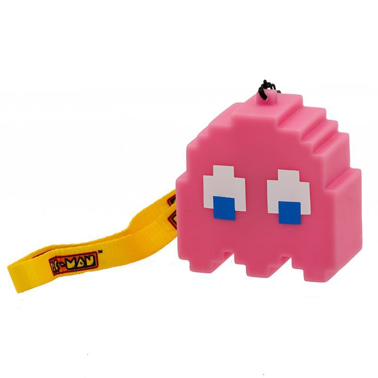 Lampe LED avec dragonne Fantome Pac-Man Pinky Pink 6cm Bigben Audio - Neuf