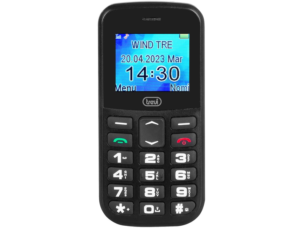 Trevi Max 20 4 5 cm 1.77 160 g Téléphone pour seniors Neuf