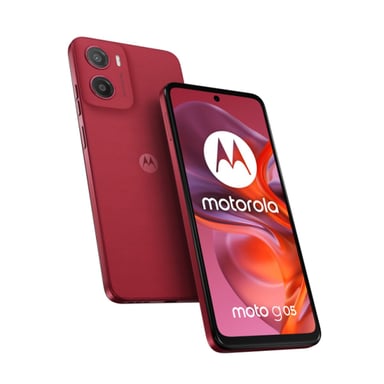 Moto G05 (4G) 8 Go 256 Go, Rouge