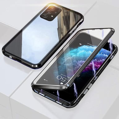Coque Verre Trempe pour ''SAMSUNG Galaxy A42'' Magnetique Transparente Protection Integrale
