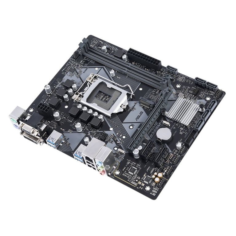 ASUS PRIME B365M K Carte mère micro ATX LGA1151 Socket B365 Chipset USB 3.1 Gen 1 Gigabit LAN carte graphique embarquée unité centrale requise audio HD 8 canaux - vue 4