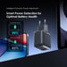 oraimo PowerCube 33 Pro – Chargeur secteur GaN 33W, double port USB-C/USB-A avec câble inclus