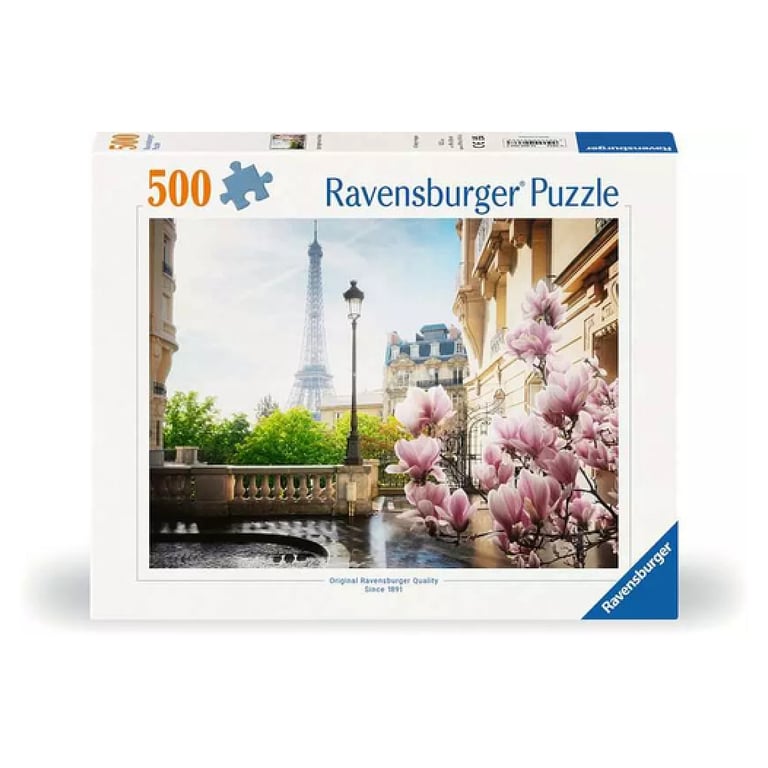 Puzzle 500 pièces : Le printemps à Paris Ravensburger France - vue 7