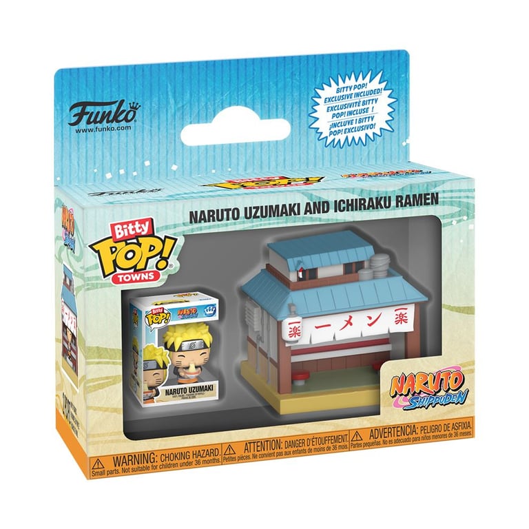 Figurine Funko Bitty Pop Towns Naruto Shippuden Ichiraku Ramen - vue 3