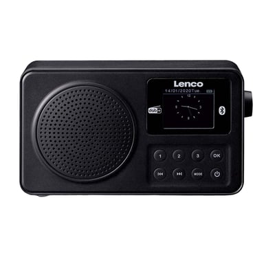 Radio portatile DAB+/FM con Bluetooth e antenna telescopica