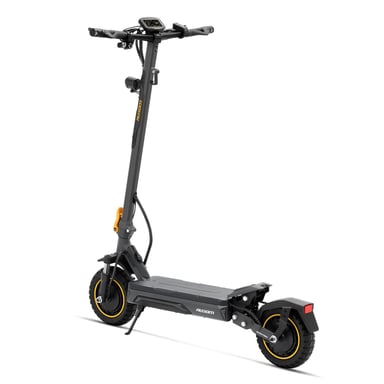 Ausom Laluz 2 Pro Monopattino Elettrico Doppio Motore Grigio UE, 48V 18Ah, 1000W*2, Velocità 20km/h, Autonomia 90km, Pneumatici Tubeless 10'', Doppia Suspensione, NFC, Freni a Disco, Modello A7