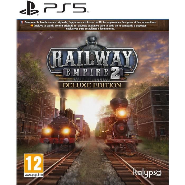 Railway Empire 2 Jeu PS5 Deluxe Edition - vue 3