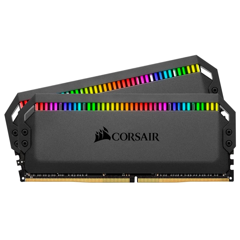 Corsair Dominator Platinum RGB module de mémoire 2 x 8 Go DDR4 3200 MHz Neuf - vue 1