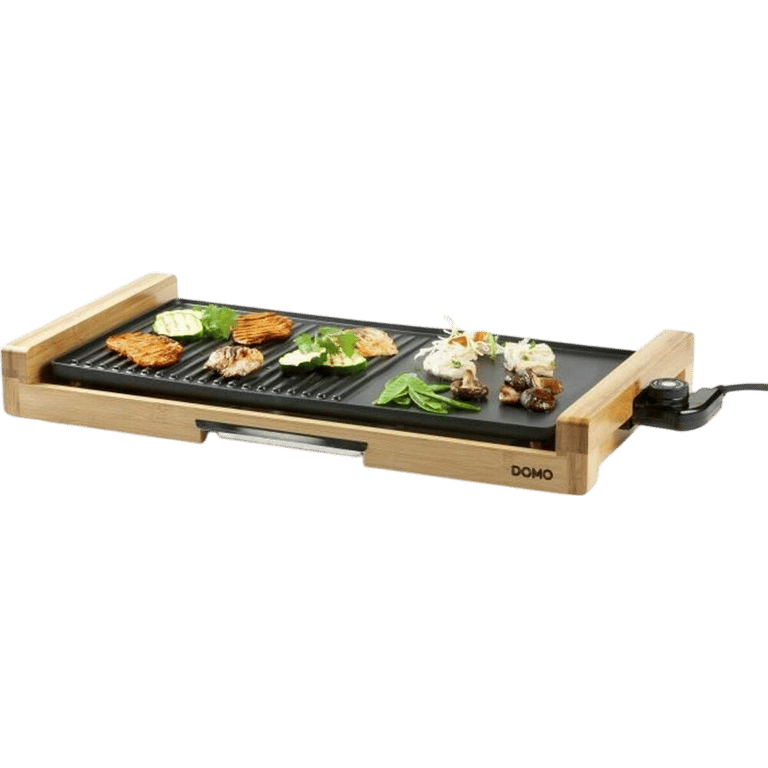 Plancha Grill DOMO DO9263G – Surface Inox 55 x 305 cm, 2200W - vue 3