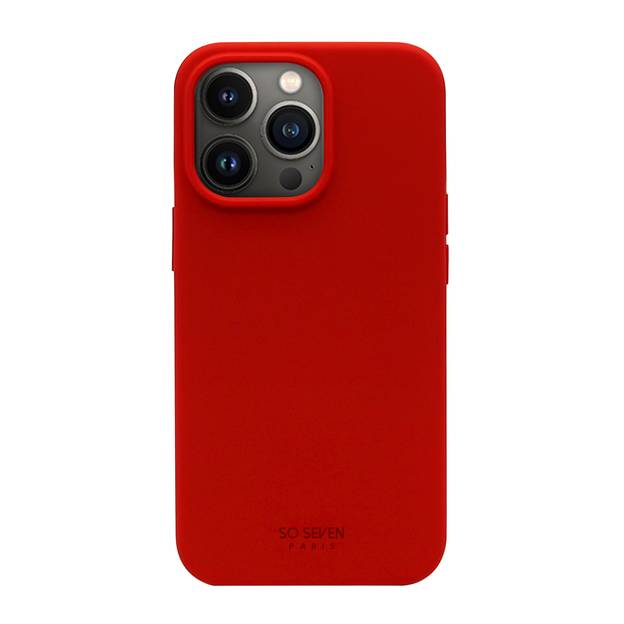 Coque smoothie recycle rouge iphone 13 13 pro