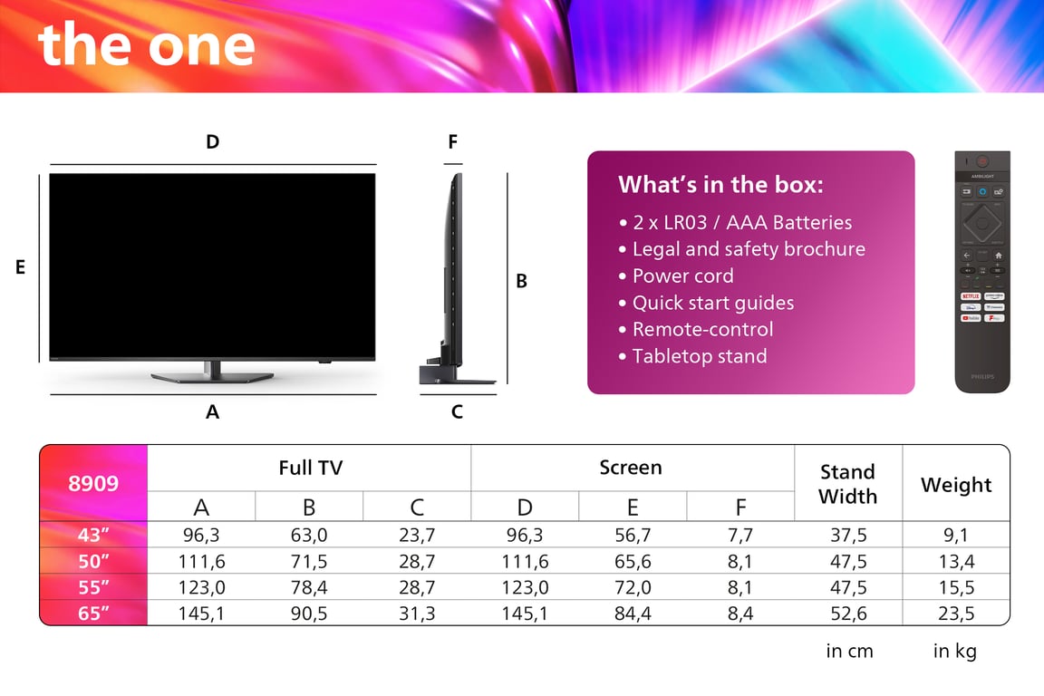 PHILIPS 55PUS890912 - vue 3