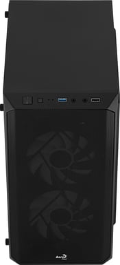 Aerocool CS107V2 Mini Torre Centrale Nero