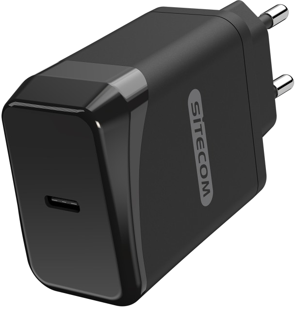 Chargeur secteur USB-C Power Delivery 30W Noir CH-015