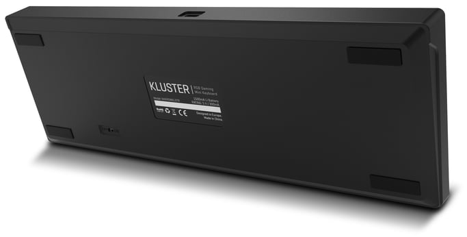 Krom Kluster teclado Juego USB + Bluetooth Negro