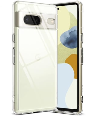 Coque Google Pixel 7 5G  Souple Transparente flexible Bumper en Gel TPU Silicone Invisible Antichoc avec bords renforcés - Accessoires Pochette Case