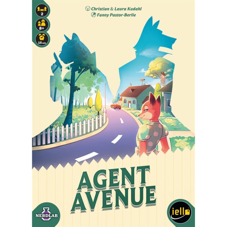 Jeu de stratégie Iello Agent Avenue - vue 3