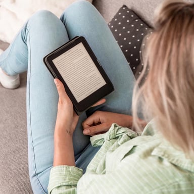 imoshion Étui á rabat pour Pocketbook Verse / Verse Lite / Verse Pro / Vivlio Light / Light HD - Rose Doré