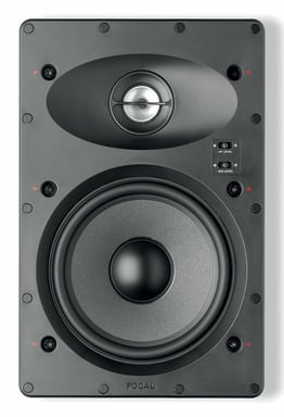 Focal 100 IW6 altavoz 2 vías Negro Con cable