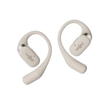 SHOKZ OpenFit Auricolari senza fili Ganci auricolari Chiamate/Musica/Sport/Tutti i giorni Bluetooth Bianco