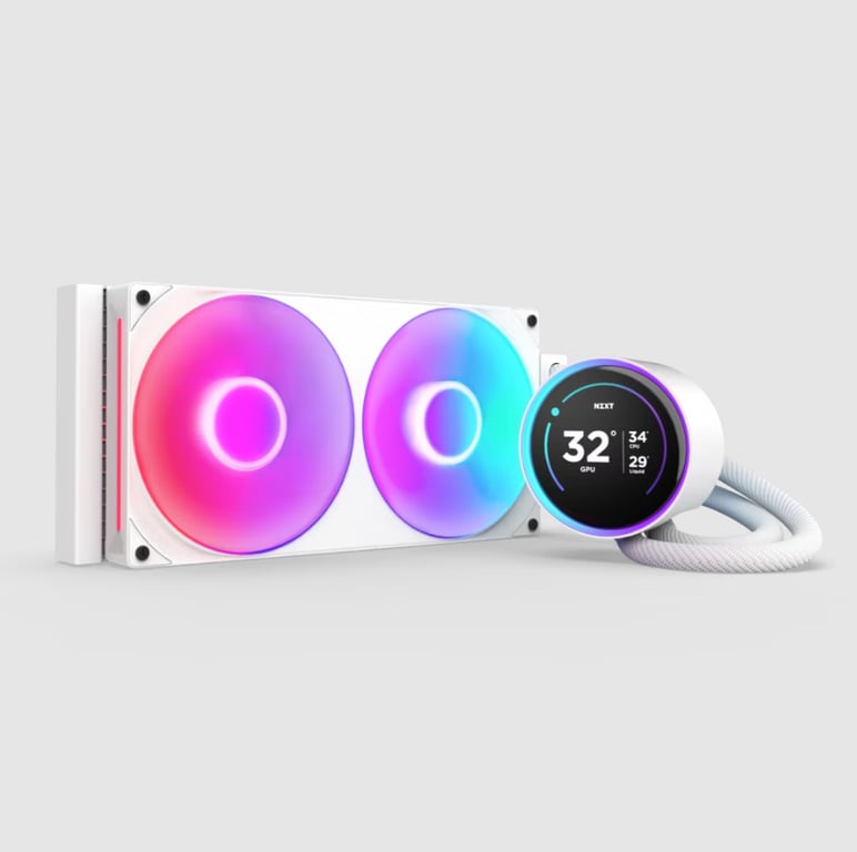 NZXT Kraken Elite 280 RGB Processeur Refroidisseur de liquide tout en un 14 cm 1 pièce Neuf - vue 3