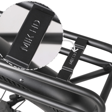 Bicicleta eléctrica para adultos Lyon Pro con motor central de 250 W y batería de 36 V y 15 Ah