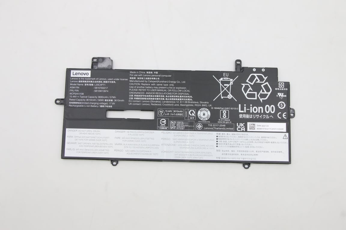 Lenovo 5B10W13974 composant de laptop supplémentaire Batterie Neuf